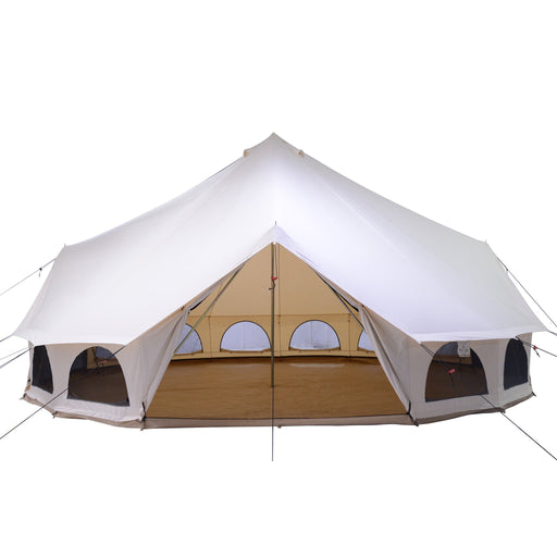White Duck 23' Avalon Optimus Canvas Bell Family Camping Tent