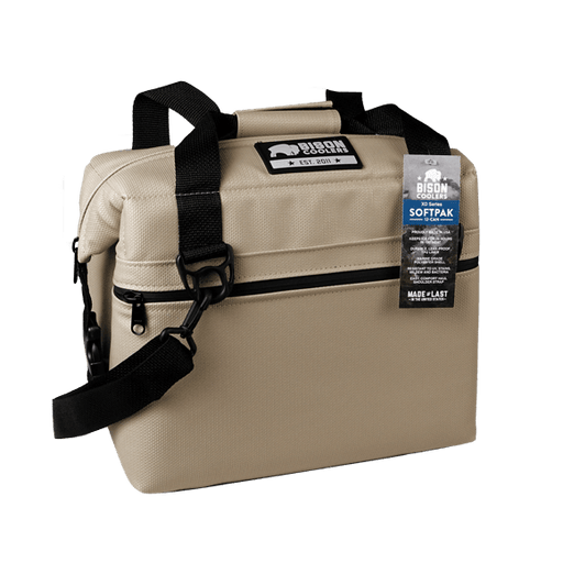 Bison Coolers 12-Can, XD Series Quicksand Softpak Cooler Bag