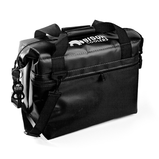 Bison Coolers 12-Can Black SoftPak Cooler Bag