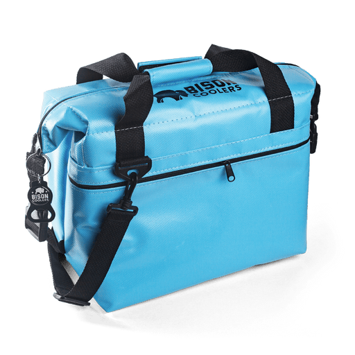 Bison Coolers 12-Can Blue SoftPak Cooler Bag