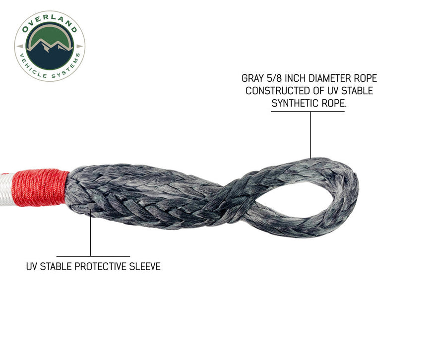 OVS Combo Pack Soft Shackle 7/16" and Recovery Ring 4.0" 19-4716