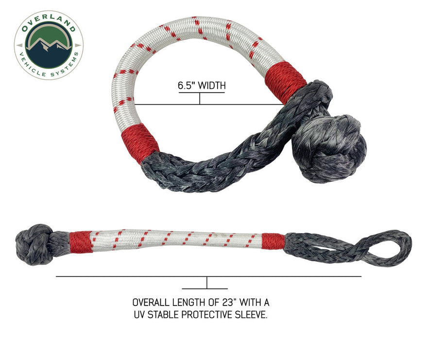 OVS Combo Pack Soft Shackle 7/16" and Recovery Ring 4.0" 19-4716