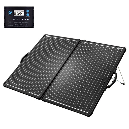 ACOPOWER Plk 120W Portable Solar Panel Kit with 20A Charge Controller