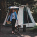 White Duck 10'x10' Prota Canvas Cabin Tent, Deluxe, Water Repellent