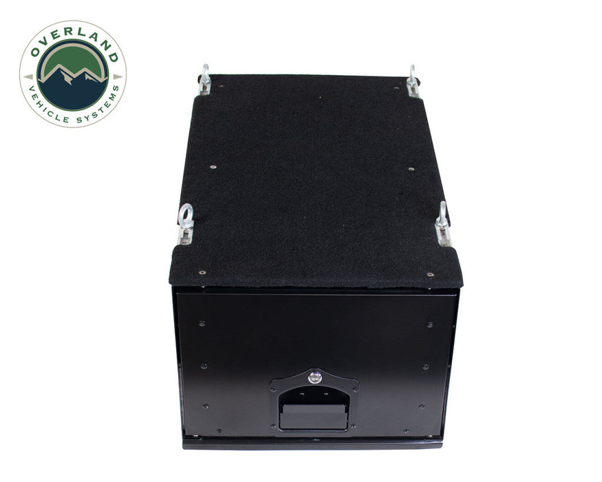 OVS Cargo Box w/ Slide Out Drawer Size Black Powder Coat 21010301