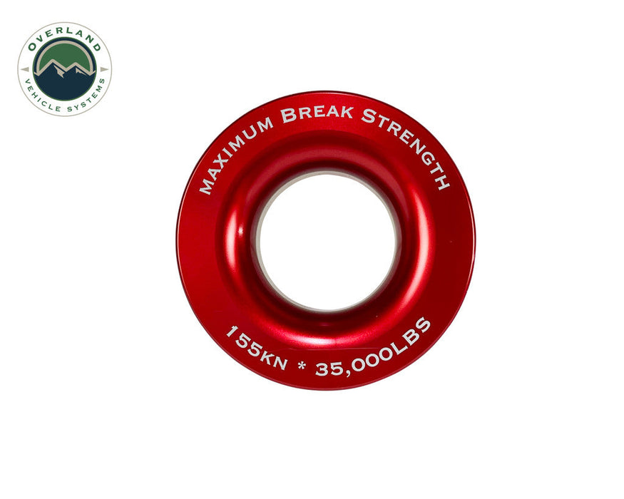 OVS Recovery Ring 2.5" 10,000 lb. Red With Storage Bag 19240005