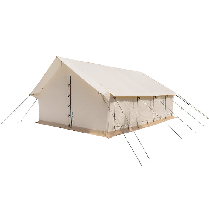 White Duck 16'x20' Alpha Pro Wall Tent, Canvas Camping & Hunting Tent