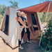 White Duck 10'x14' Prota Canvas Cabin Tent, Deluxe Water Repellent