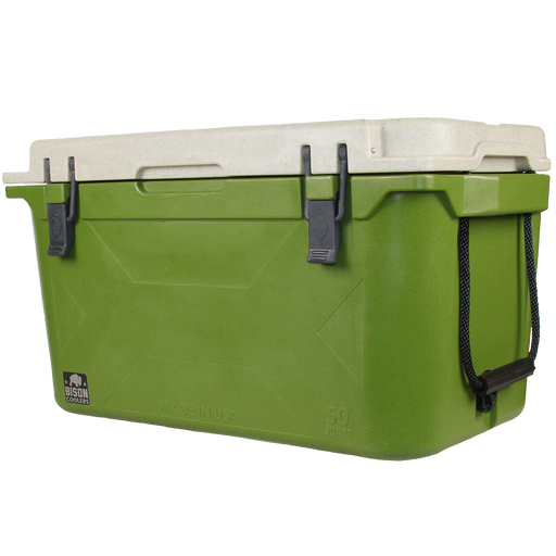 Bison Coolers Olive 50 Quart Cooler