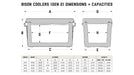 Bison Coolers Tan 125 Quart Cooler