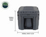 OVS Dry Box Storage - Darkgrey 53QT with Drain, Bottle Opener 40100001