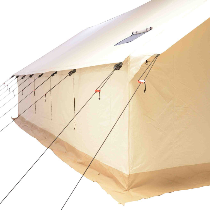 White Duck 16'x24' Alpha Wall Tent, Canvas Camping & Hunting Tent