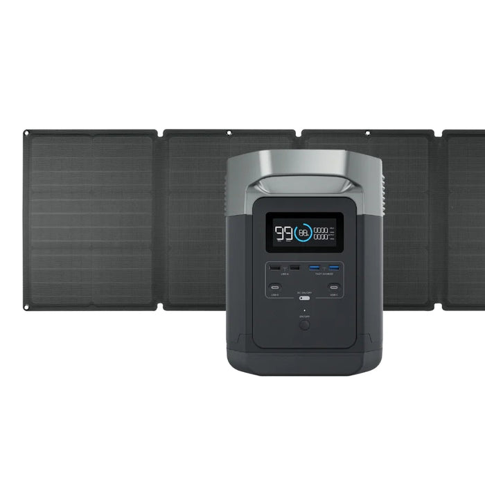 EcoFlow DELTA 1300 + Solar Panel