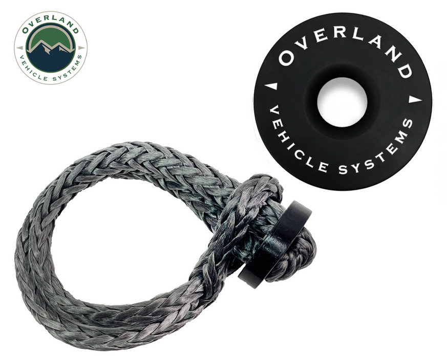 OVS Combo Pack Soft Shackle with Collar & Recovery Ring 6.25" 20-6580