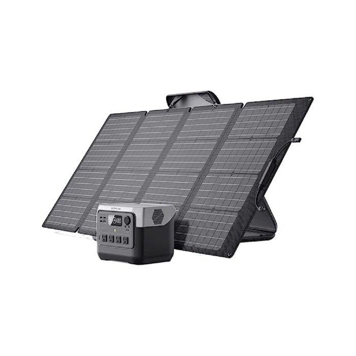 EcoFlow RIVER 2 Pro + Portable Solar Panel