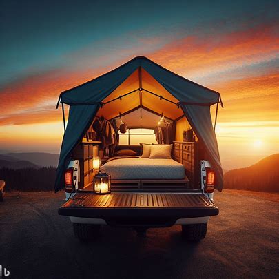 truck bed popup tent
