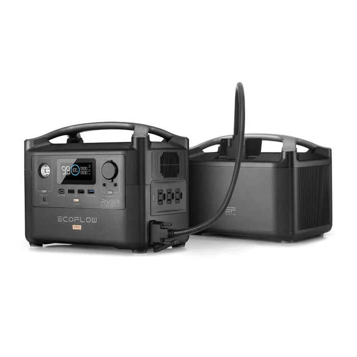 RIVER600PROAMEB - EcoFlow RIVER Pro + EcoFlow RIVER Pro Extra Battery