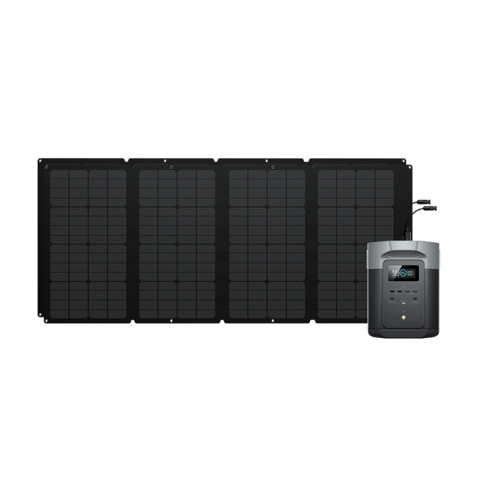 EcoFlow DELTA 2 Max + Solar Panel High-capacity home backup power