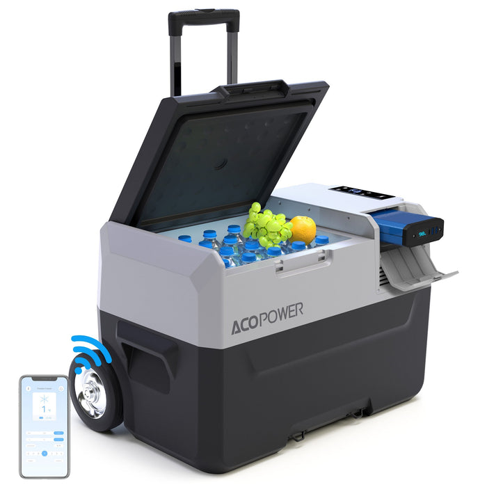 ACOPOWER LiONCooler Pro Portable Solar Fridge Freezer, 32 Quarts