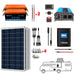 ACOPOWER Lithium Battery Poly Solar Power Complete System with Battery