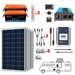 ACOPOWER Lithium Battery Poly Solar Power Complete System with Battery