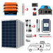 ACOPOWER Lithium Battery Poly Solar Power Complete System with Battery