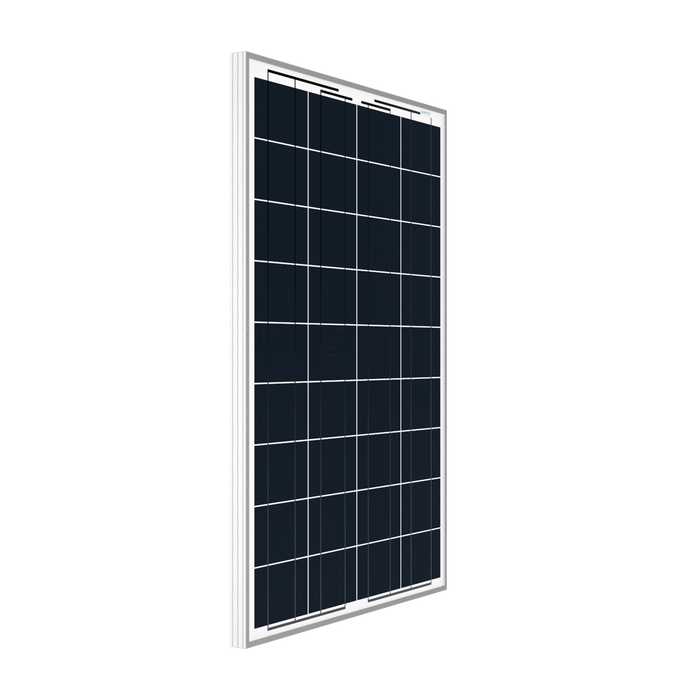 ACOPOWER 100W Polycrystalline Solar Panel for 12 Volt Battery Charging