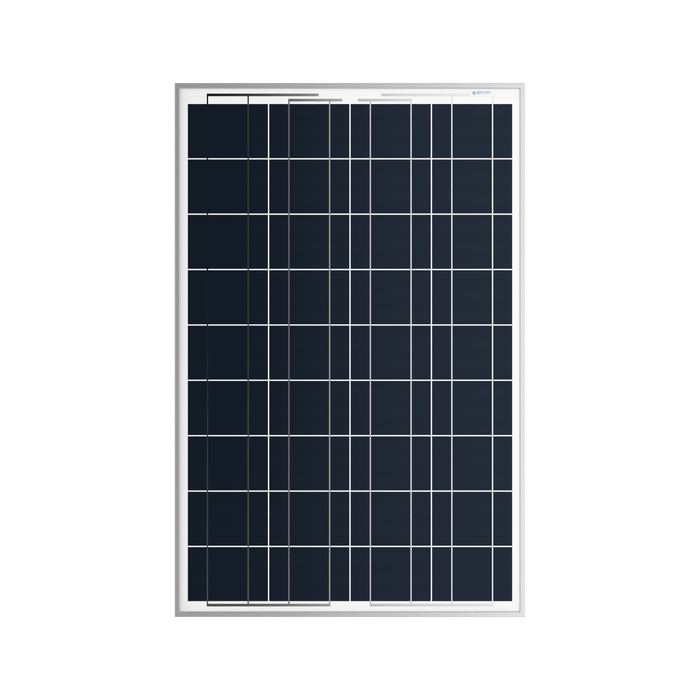 ACOPOWER 100W Polycrystalline Solar Panel for 12 Volt Battery Charging