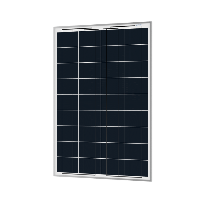 ACOPOWER 100W Polycrystalline Solar Panel for 12 Volt Battery Charging