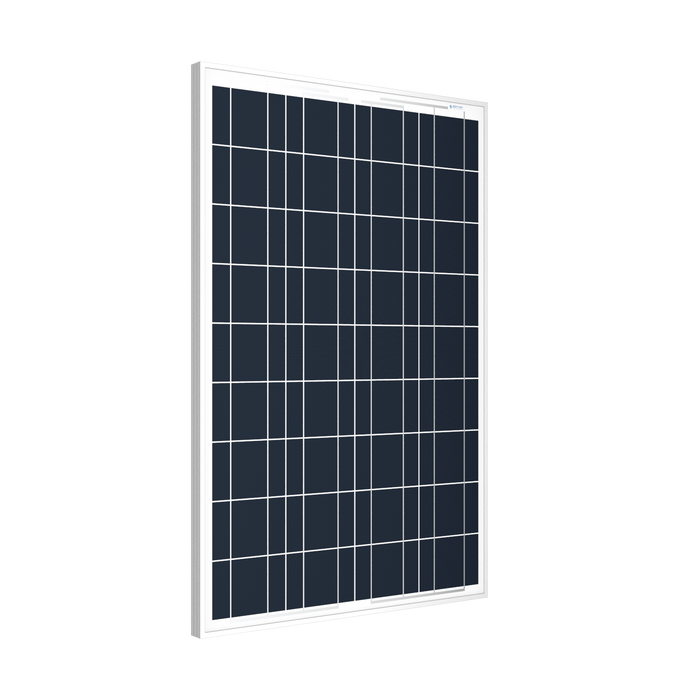 ACOPOWER 100W Polycrystalline Solar Panel for 12 Volt Battery Charging