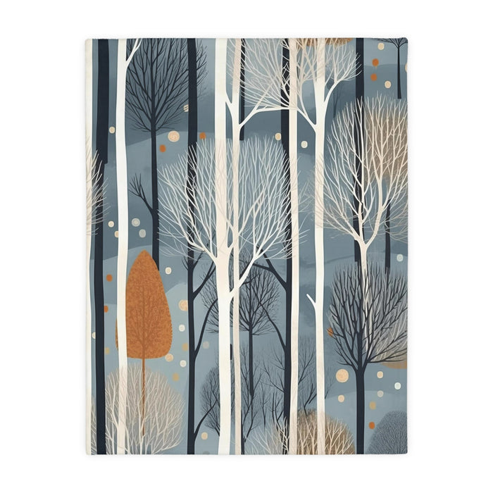 Abstract Forest Modern Blanket for camper, RV, or home, throw blanket