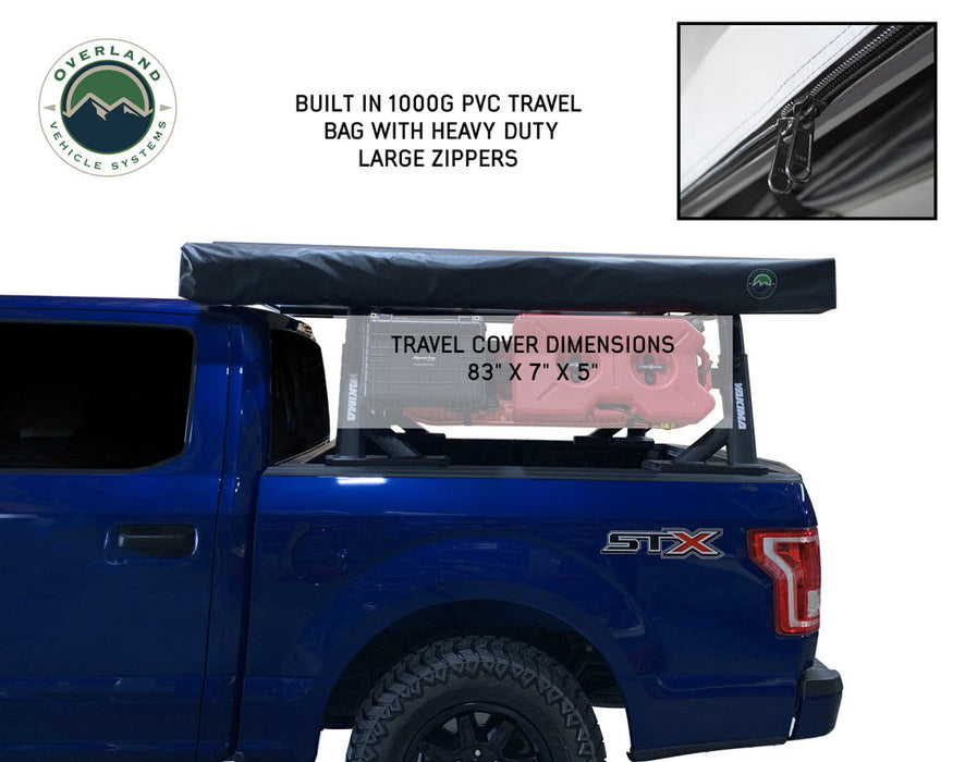OVS Nomadic 270 LT Awning, Driver Side Dark Gray Cover 19559907