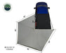 OVS Nomadic 270 LT Awning, Driver Side Dark Gray Cover 19559907