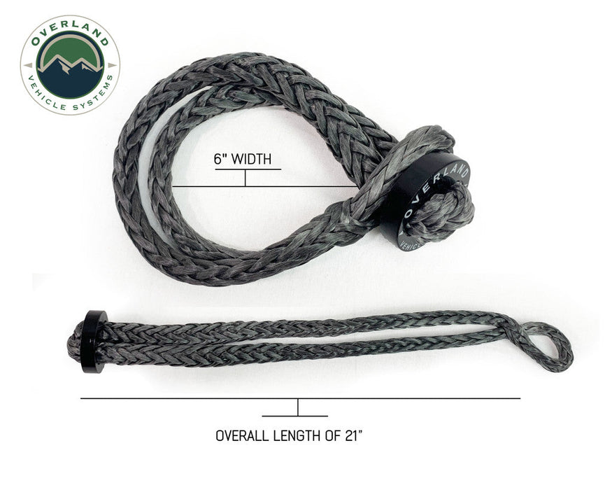 OVS Combo Pack Soft Shackle with Collar & Recovery Ring 6.25" 20-6580