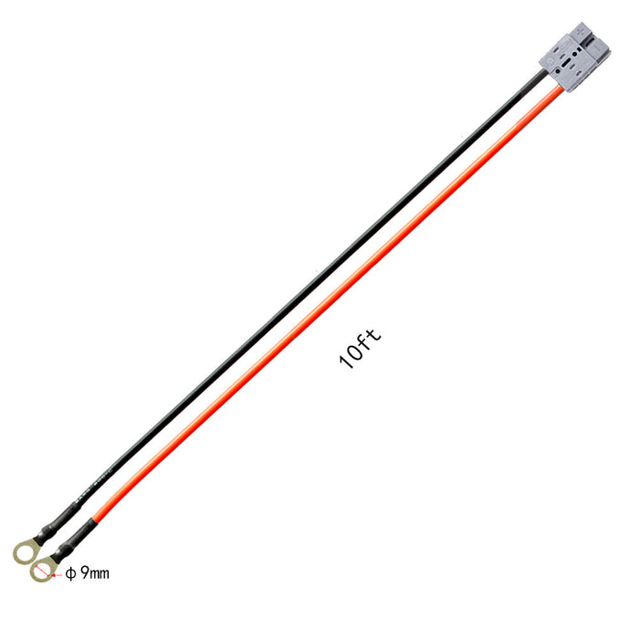 ACOPOWER 9ft 8AWG Anderson - Ring Cable