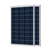 ACOPOWER 100W Polycrystalline Solar Panel for 12 Volt Battery Charging