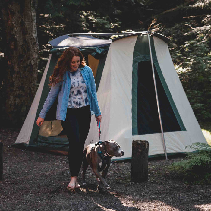 White Duck 10'x14' Prota Canvas Cabin Tent, Deluxe Water Repellent