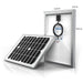 ACOPOWER 20W Mono Solar Panel for 12V Battery Charging, Off-Grid