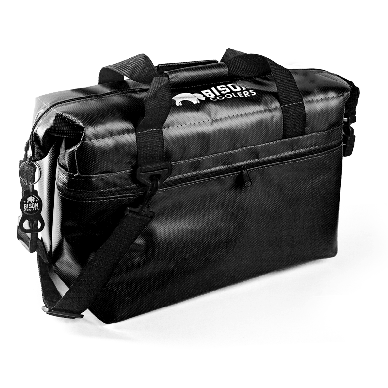 Bison Coolers 24-Can Black Softpak Cooler Bag — Green Gear Store