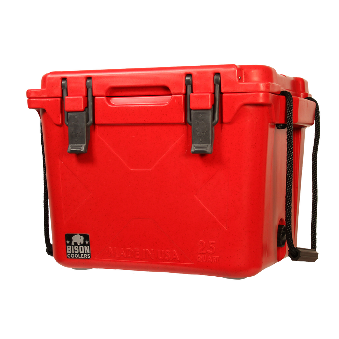 Bison Coolers Red 25 Quart Cooler