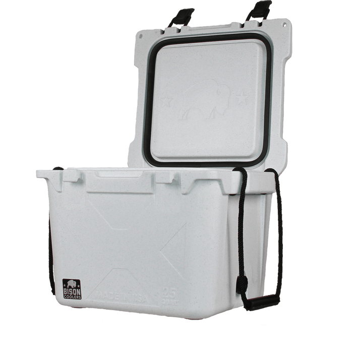 Bison Coolers White 25 Quart Cooler