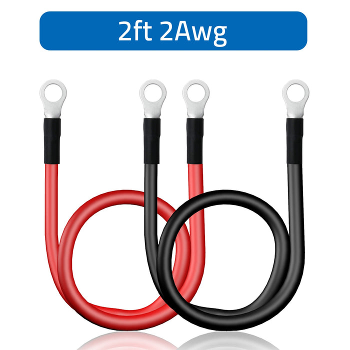 ACOPOWER Battery Cable Inverter Power Cable with Oxygen