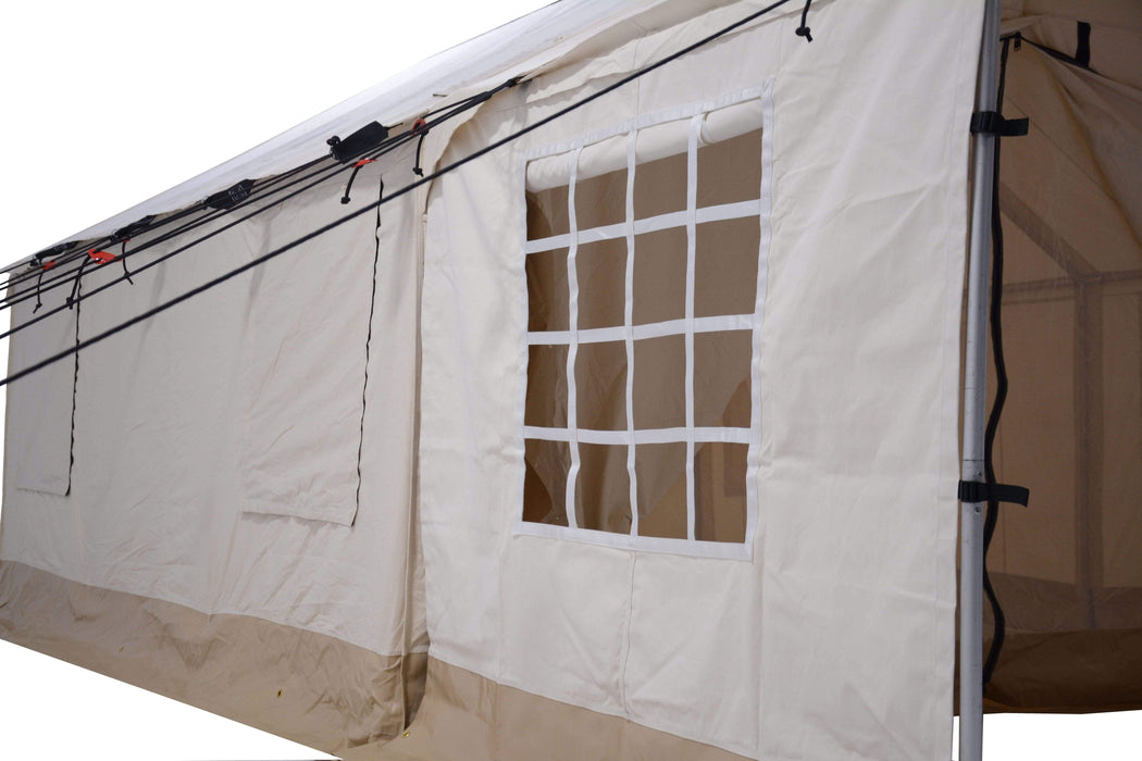 White Duck Canvas Porch for Alpha Canvas Wall Tent