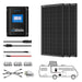 ACOPOWER 300W Mono Solar RV Kit w/ 30A MPPT Charge Controller