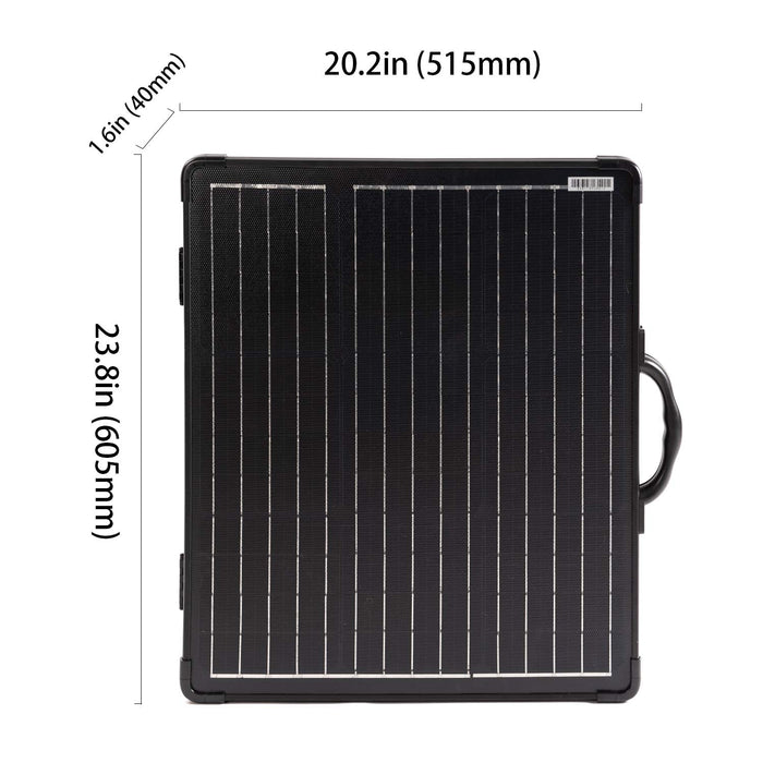 ACOPOWER PLK 100W Portable Solar Panel Kit built-in Charge Controller