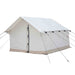 White Duck 10'x12' Alpha Wall Tent, Canvas Camping & Hunting Tent