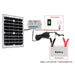 ACOPOWER 20W 12V Solar Charger Kit, 5A Charge Controller w/ Alligator Clips