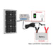 ACOPOWER 30W 12V Solar Charger Kit, 5A Charge Controller w/ Alligator Clips