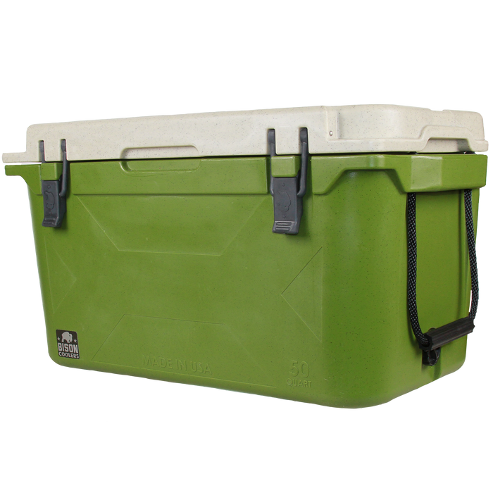 Bison Coolers Olive 50 Quart Cooler