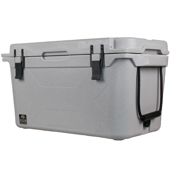 Bison Coolers Gray Granite 50 Quart Cooler